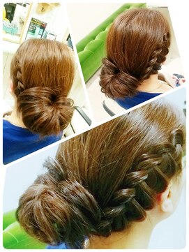ヘアースペース 練馬店(hair space COCO) 編み込みヘアセット