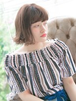 リリアン 青山(relian) あごラインで切りっぱなしのボブ☆relian青山