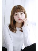 ナチュラルストレートスタイル