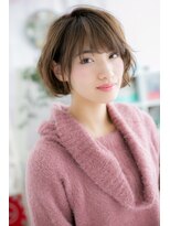 とろみカールのフェミニンボブa