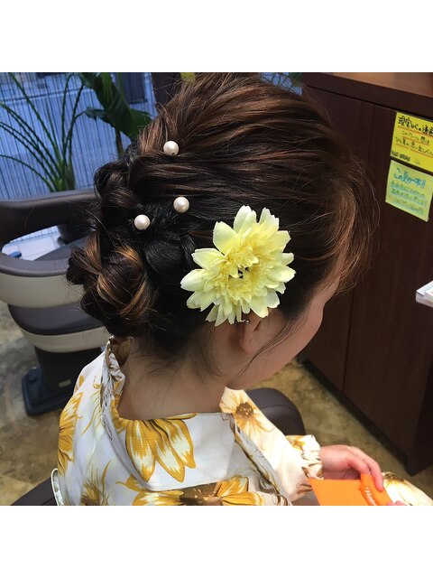 [Lian 富士見台]和装ヘアアレンジ