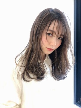 ノンダメージサロン ステラバイボヌール(Stella by Bonheur) 【ノンダメージサロンStella】大人フェミニン♪シースルーバング