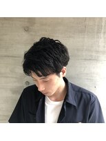 アッシュタカサキ(ash takasaki)&nbsp;ハーフアップバングソフトスパイラル