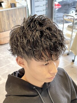 ヘアーショップケイ(HAIR SHOP K.) 刈り上げうすめショート×オリジナルツイスパ