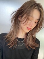 サイン 表参道(SIGN)&nbsp;大人女性のインナーカラー　　フェイスハイライト/ケアブリーチ