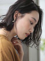 ナオシ トレス 富雄店(nao*c tres)&nbsp;ニュアンスバングの大人ボブvol.3