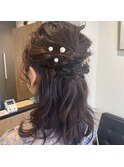 ◎お呼ばれヘアのハーフアップ◎