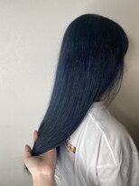 エトワ(ETOWA)&nbsp;ネイビーカラー×ブルーのインナーカラー