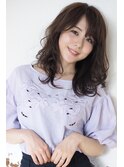 ゆるふわ巻き髪/大人かわいい/ひし形/20代30代/40代/50代