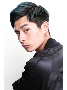 ルックグッドストア(LOOK GOOD STORE) 刈り上げショート デザインカラー バーバー ７３ 元町 三宮