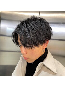 レイズ 名古屋駅(RAYS) 爽やかスパイラルツーブロックセンターパート