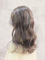 レポヘアー(Repos hair) 透明感♪髪質改善カラー小顔艶感ミディミルクティーベージュ