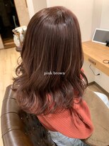 ナンプウ(Nanpu)&nbsp;ピンクブラウン/艶カラー◎20代30代40代