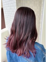 リグ 横浜(Lig.)&nbsp;ケアブリーチハイトーンピンクバレイヤージュ