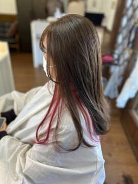アストル ヘアーデザイン(ASTRE Hair Design) イヤリングカラー