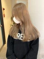 ニコフクオカヘアーメイク(NIKO Fukuoka Hair Make)&nbsp;【NIKO】とろけるクリーミーミルクティーベージュ♪天神大名