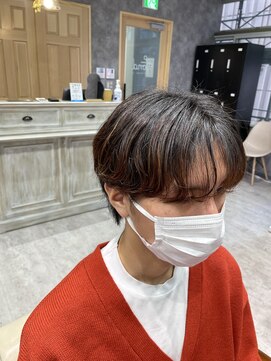 フォンド 津田沼(fond.) アップバング/ツーブロックマッシュ/束感/波巻き/津田沼駅