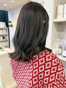 キャアリー(Caary) 福山市美容室Caary 人気ラベンダーダークグレージュ