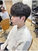韓流 ダウンパーマショート