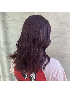アッシュタカサキ(ash takasaki) ブリーチ/ピンクカラー/ラベンダーべージュ/ピンクベージュ