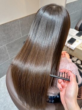 ビスコヘアー(BISCO hair) 髪質改善縮毛矯正×カラー