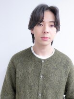 イルハバナ 渋谷(ill HAVANA) カルマパーマ/マッシュパーマ/アッシュブラック/センターパート