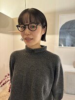 カシ 中目黒(CASI)&nbsp;スクエアボブ&ナチュラルブラック