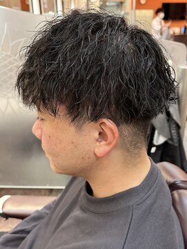 銀座マツナガ 浅草店 無造作/ツイストスパイラルパーマ/波巻きニュアンスビジネス