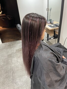 ラフ 難波店(LAFF) #セミディ#シアーカラー#ショートヘア#姫カット#ダークアッシュ