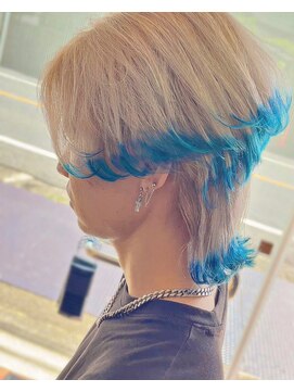 リン(Lin.) エンドカラー　シアンカラー（HIKARU★）