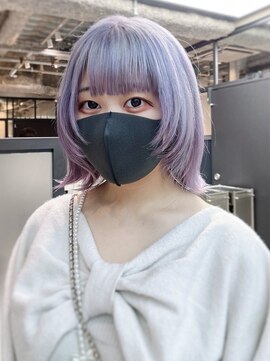 アルバム 銀座(ALBUM GINZA) ニュアンスカラーフレンチカジュアルホワイトピンク_ba496591