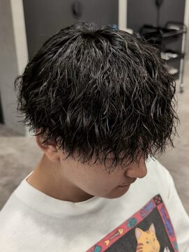 プルーブトウキョウ 渋谷(PROVE TOKYO) メンズマッシュ ツイストスパイラルパーマ