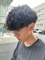 オーガニック アトリエ 大宮(organic+atelier)&nbsp;波巻きスパイラルパーマメンズマッシュツイストスパイラルパーマ
