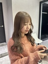 リアン バイ キートス(Lien by kiitos)&nbsp;ミルクティーベージュ/ブリーチなしダブルカラー/グレージュ