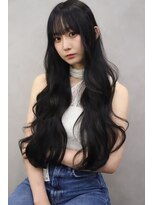 ドロシー 郡山桑野店(Dorothy)&nbsp;黒髪ボブルフネビージュ小顔ワンレン