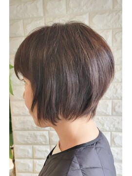 松本平太郎美容室 国立店 グラデーションボブ×イノアカラー
