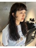 ＜sayaca＞オン眉パーマ　ハードパーマ　カーリーヘア