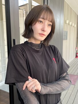 シオ ヘアー デザイン(Sio. hair design) ash brown