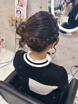 ヘア サロン クラン ソア 心斎橋店(hair salon clan soar) サイドクラゲ【クランソア】ヘアメ/ヘアセット/心斎橋