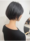 大人かわいいショートボブ