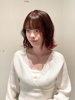 ラパンセノアール(LA PENSEE NOIR)&nbsp;似合わせカット＋暖色カラー