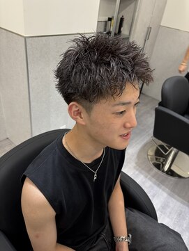 ビカムメンズヘアー 栄店(become men's hair) ピンパーマ