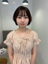 ラヴィズム 長岡店(LUVISM)&nbsp;韓国/顔周りレイヤー/ダブルカラー/ベージュ/前髪新潟長岡宮関