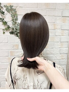 ミックリンクバイリッシュ(mic link by Riche) くすみアッシュブラウン♪