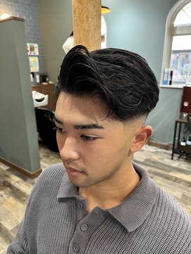 スタンドバーバー 柏(STAND BARBER) MEN’S HAIR/波巻ツイストスパイラル/フェザーパーマ/柏/理容室