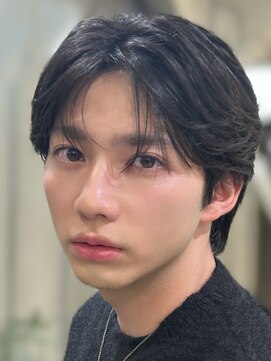 ロンドオム 池袋(Lond Homme) men's/メンズ/メンズカット/韓国/黒染/顔周り/マッシュ/池袋