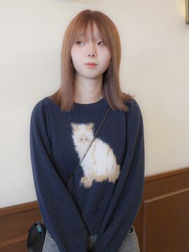 Idk ミルクティーベージュ/ブリーチ1回