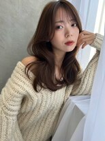 ソヨン 栄店(SOYON)&nbsp;似合わせカット/ミディアムレイヤーカット/大人ガーリー/くせ毛