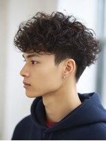 ラファンジュヘアークレオ 岐阜駅前(Rohange hair Creo)&nbsp;ツーブロック ツイストスパイラルパーマ