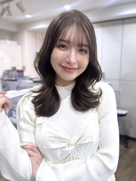 ハピネス クローバー 八木店(Happiness CLOVER) 髪質改善レイヤー/透明感カラー/ミディアムレイヤー